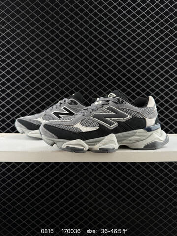New Balance 9060 Grey Black Off White Navy EU 36-46 5 Sneaker - Unisex (BS-82966)