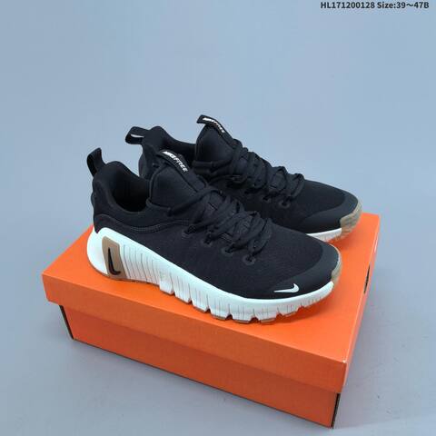Nike Free Metcon 6 FJ7127-010 Black White Gum Brown EU 39-47 Training Shoe - Unisex (BS-61696)