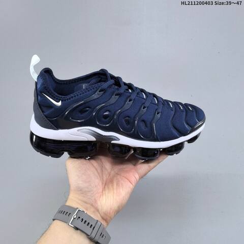 Nike Air Vapormax Plus Navy White Black Gold EU 39-47 Running Shoe - Unisex (BS-60950)