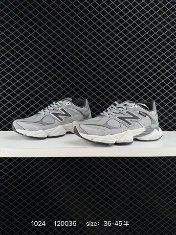 New Balance 9060 Grey White Black EU 36-45 Sneaker - Unisex (BS-82684)