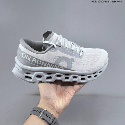 On Cloudmonster 3 Light Blue Purple White EU 36-45 Running Shoe Running Sneakers - Unisex (BS-69535)