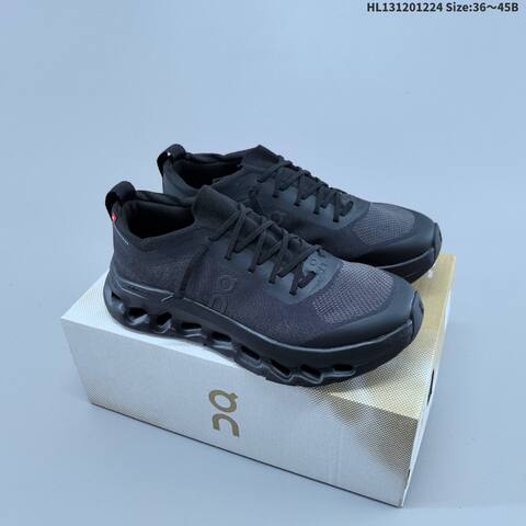 On Cloudtilt Triple Black EU 36-45 Running Shoe Running Sneakers - Unisex (BS-69731)