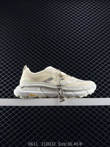 HOKA ONE ONE Mafate Speed 4 Satisfy Cream White Off White EU 36-45 Trail Shoe Trail Running Sneakers - Unisex (BS-86604)
