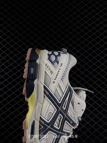 ASICS GEL KAHANA 8 Cream Navy Peach Yellow EU 36-45 Trail Shoe Trail Running Sneakers - Unisex (BS-81772)