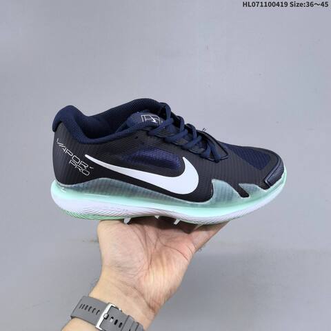 Nike Zoom Vapor Pro HC Navy White Mint White Black EU 36-45 Tennis Shoe - Unisex (BS-60655)