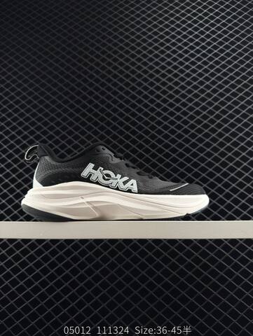 HOKA ONE ONE SKYFLOW Black White EU 36-45 Running Shoe Running Sneakers - Unisex (BS-86659)