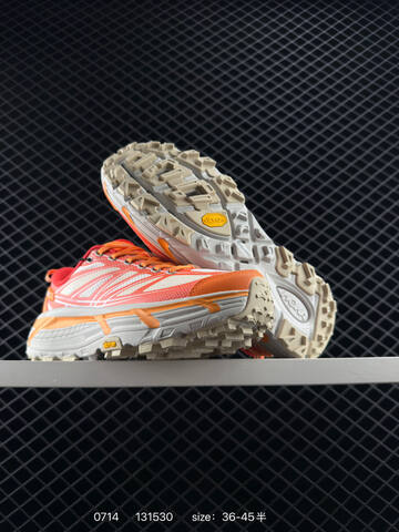 HOKA ONE ONE Mafate Speed 2 Low TPU Orange Red White Beige EU 36-45 Trail Shoe Trail Running Sneakers - Unisex (BS-86555)