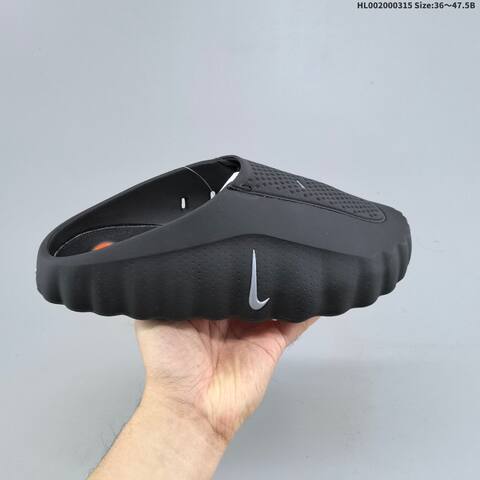 Nike Mind 001 Black Silver EU 36-47 5 Slides - Unisex (BS-61303)