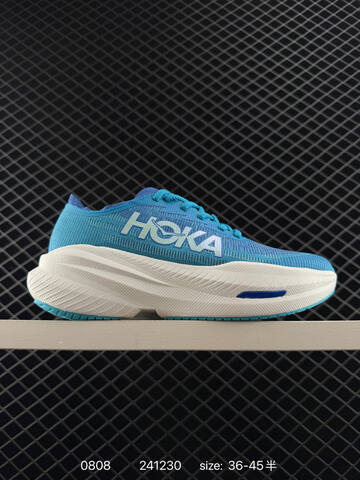 HOKA ONE ONE Mach X 2 Blue White Light Blue EU 36-45 Running Shoe Running Sneakers - Unisex (BS-86507)