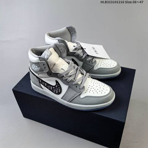 Dior x Nike Air Jordan 1 High OG Lifestyle (BS-67407)
