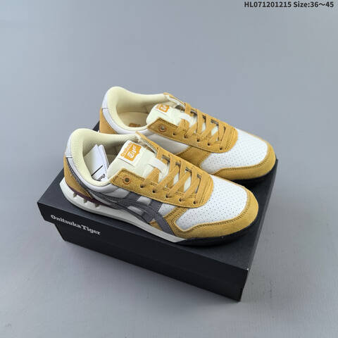 Onitsuka Tiger Ultimate 81 EX White Brown Black Yellow EU 36-45 Sneaker Casual Sneakers - Unisex (BS-69151)