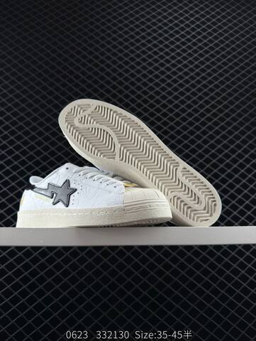 Bape x Adidas Originals Superstar JR2701 35 5 36 36 5 37 38 Lifestyle - Women's (BS-78335)