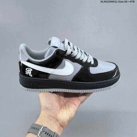 Nike Air Force 1 07 Black Grey White EU 36-47 Sneaker - Unisex (BS-60824)
