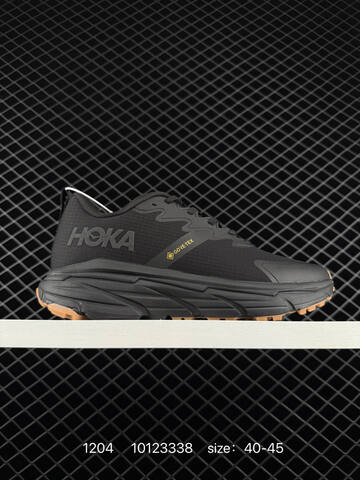 HOKA ONE ONE Clifton 9 GTX Black Gum Yellow EU 40-45 Running Shoe Running Sneakers - Men's (BS-86365)