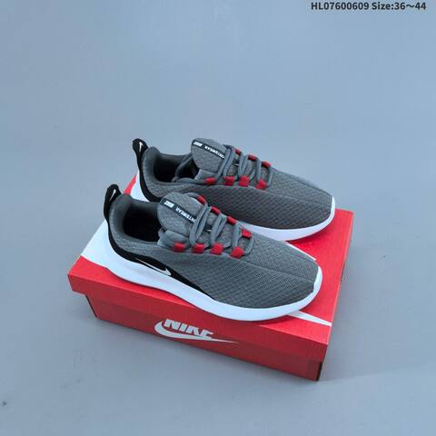 Nike VIALE AA2181 Grey Black Red White EU 36-44 Running Shoe - Unisex (BS-59940)