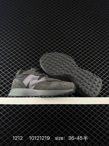 New Balance 327 Dark Grey Black Light Grey EU 36-45 Sneaker - Unisex (BS-82493)