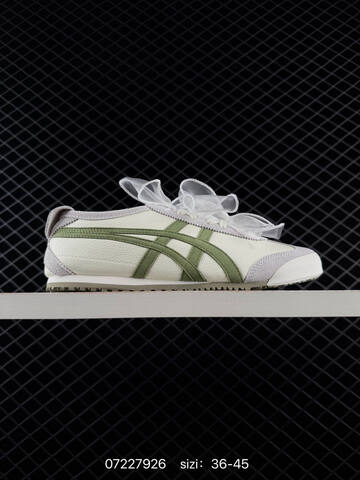 ASICS Onitsuka Tiger MEXICO 66 Off White Light Green Grey EU 36-45 Sneaker Casual Sneakers - Unisex (BS-81715)