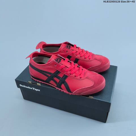 Onitsuka Tiger Mexico 66 NIPPON MADE 1183 C102 600 Red Black EU 36-45 Sneaker Casual Sneakers - Unisex (BS-69030)