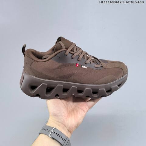 On Running Cloudswift K-Tech 1 Kith Dark Brown EU 36-45 Running Shoe Running Sneakers - Unisex (BS-69612)