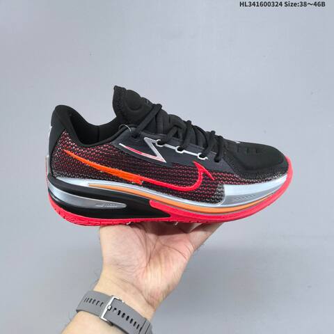 Nike Air Zoom GT Cut 1 Black Red Silver Orange EU 38-46 Basketball Shoe - Unisex (BS-61156)
