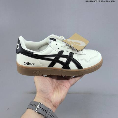 ASICS Japan S Silver Off White Black Pink Gum EU 36-45 Sneaker Casual Sneakers - Unisex (BS-68829)