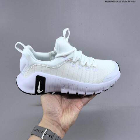 Nike Free Metcon 6 FJ7126-001 White Black EU 36-45 Training Shoe - Unisex (BS-60656)