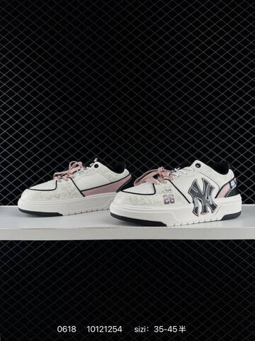 MLB Chunky Liner NY 26 White Pink Black EU 35-45 Skate Shoe Skate Sneakers - Unisex
