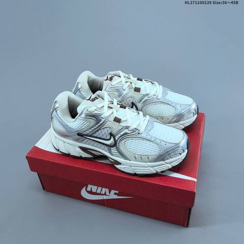 Nike V5 RNR White Silver Light Blue EU 36-45 Running Shoe - Unisex (BS-61680)