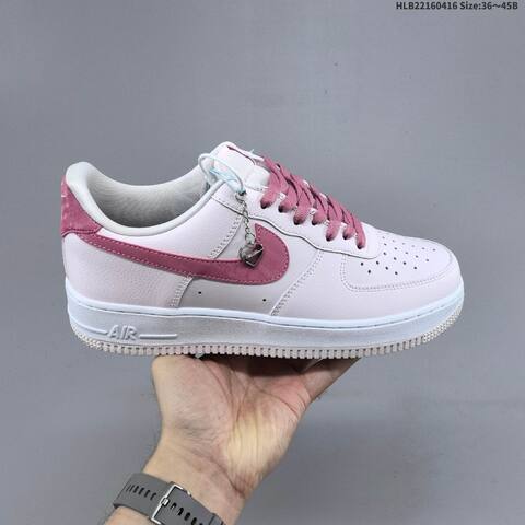 Nike Air Force 1 07 Light Pink Dark Pink White EU 36-45 Sneaker - Unisex (BS-60702)