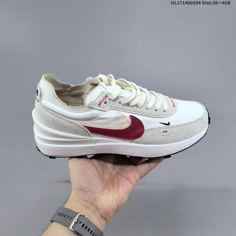 Nike Waffle One White Grey Red Beige EU 36-45 Sneaker - Unisex (BS-60520)