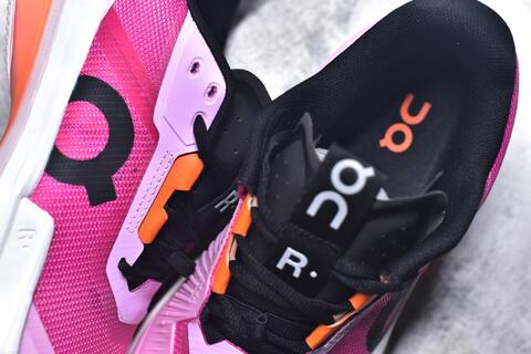 On The Roger Pro Hot Pink Black White Orange EU 36-47 Tennis Shoe Casual Sneakers - Unisex (BS-59560)