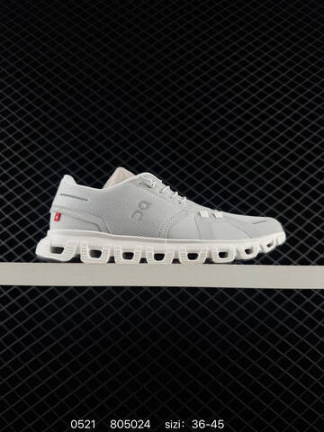 On Running Cloud 5 Dark Green And Grey White EU 36-45 Running Shoe Running Sneakers - Unisex (BS-85258)