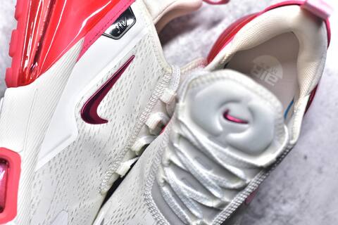 Nike Air Max 270 Premium IO9884-110 Sail White Hot Pink Running Shoe (BS-59816)