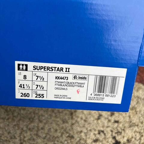 Adidas Originals Superstar 2 Kk4473 Lifestyle (BS-87036)