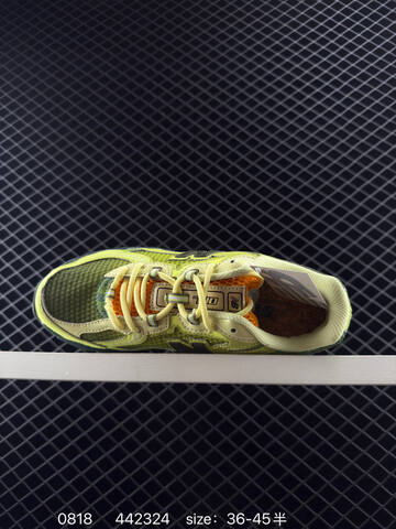 New Balance 740 Neon Yellow Dark Green Orange EU 36-45 Running Shoe - Unisex (BS-82947)