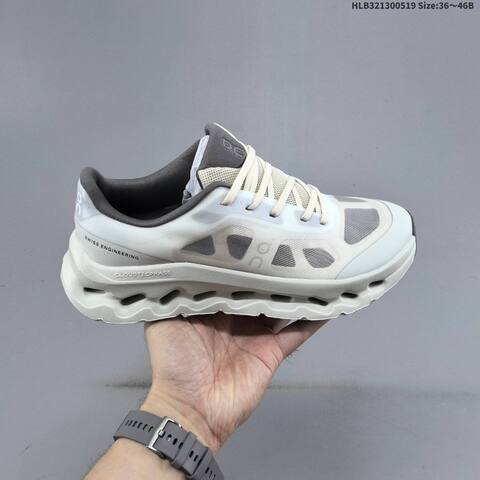 On Running Cloudtilt Remix Ivory Light Grey Dark Grey EU 36-46 Running Shoe Running Sneakers - Unisex (BS-69543)