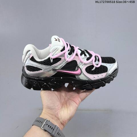 Nike V5 RNR Black Pink Silver White EU 36-45 Running Shoe - Unisex (BS-60274)