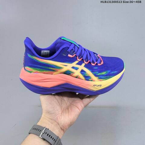 ASICS Superblast 3 FF Leap Cream Coral Purple Blue EU 36-45 Running Shoe Running Sneakers - Unisex (BS-68840)
