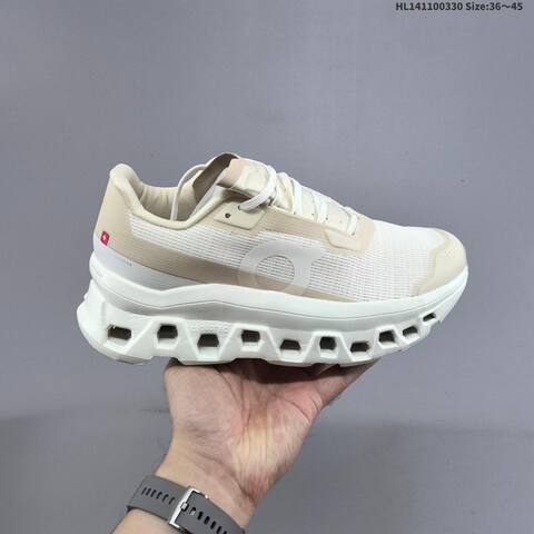 On Cloudmonster Void Cream Beige Off White EU 36-45 Running Shoe Running Sneakers - Unisex (BS-69652)