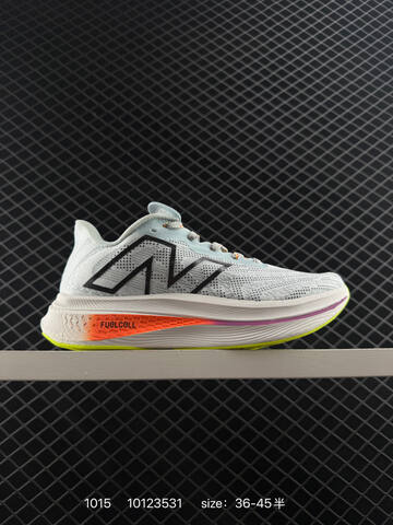 New Balance FuelCell Super Comp Trainer V2 Light Blue Black Orange White Neon Yellow EU 36-45 Running Shoe - Unisex (BS-82717)