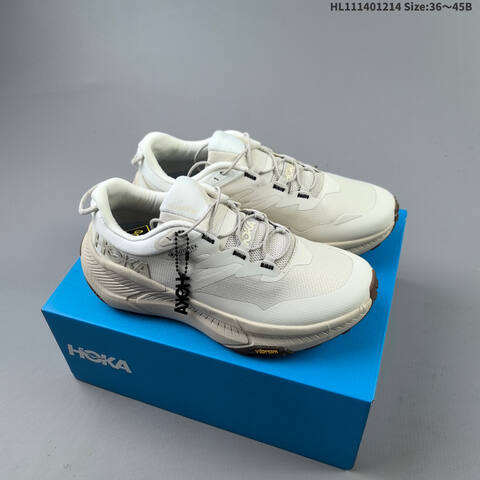 HOKA Transport GTX Off White Beige Brown EU 36-45 Running Shoe Running Sneakers - Unisex (BS-69433)