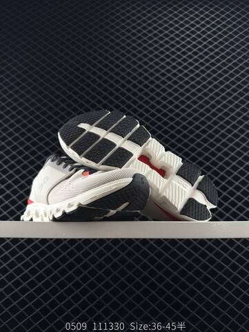 On Cloud X 4 Light Grey White Black Red EU 36-45 Running Shoe Running Sneakers - Unisex (BS-85601)
