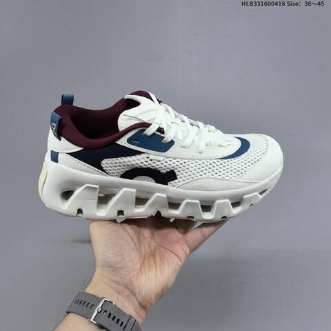 On Cloudswift K-Tech 2 White Navy Maroon Cream EU 36-45 Running Shoe Running Sneakers - Unisex (BS-69604)