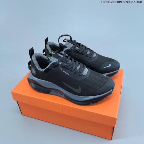 Nike ReactX Infinity Run 4 GTX Black Grey Slate Blue White EU 36-46 Running Shoe - Unisex (BS-62101)