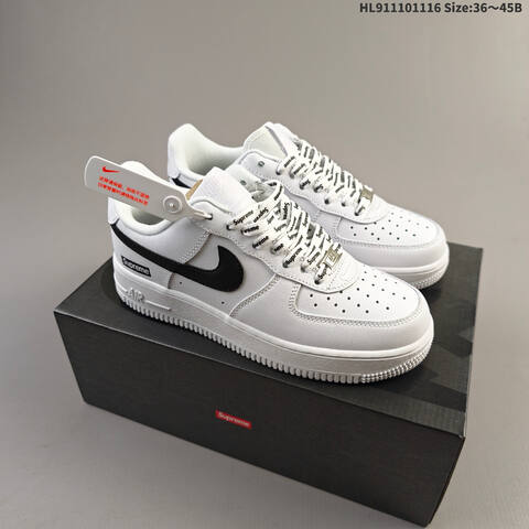 Nike Air Force 1 07 CU9225-102 White Black EU 36-45 Sneaker - Unisex (BS-63633)