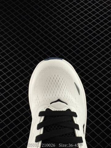 HOKA ONE ONE Clifton 9 White Black Navy EU 36-45 Running Shoe Running Sneakers - Unisex (BS-86632)