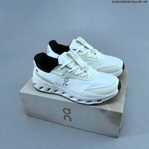 On Cloudsurfer Max White Off White Black EU 36-45 Running Shoe Running Sneakers - Unisex (BS-69715)