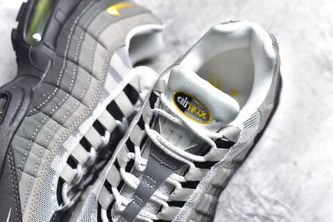 Nike Air Max 95 Grey Black White Yellow Sneaker (BS-59628)