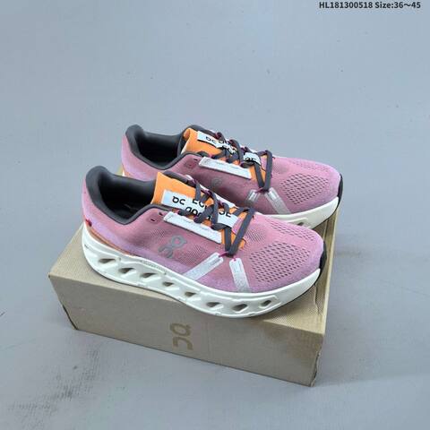 On Cloudeclipse Pink Orange Black EU 36-45 Running Shoe Running Sneakers - Unisex (BS-69548)