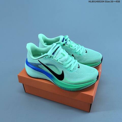 Nike Air Zoom Pegasus 42 Mint Green Black Blue EU 36-45 Running Shoe - Unisex (BS-61544)